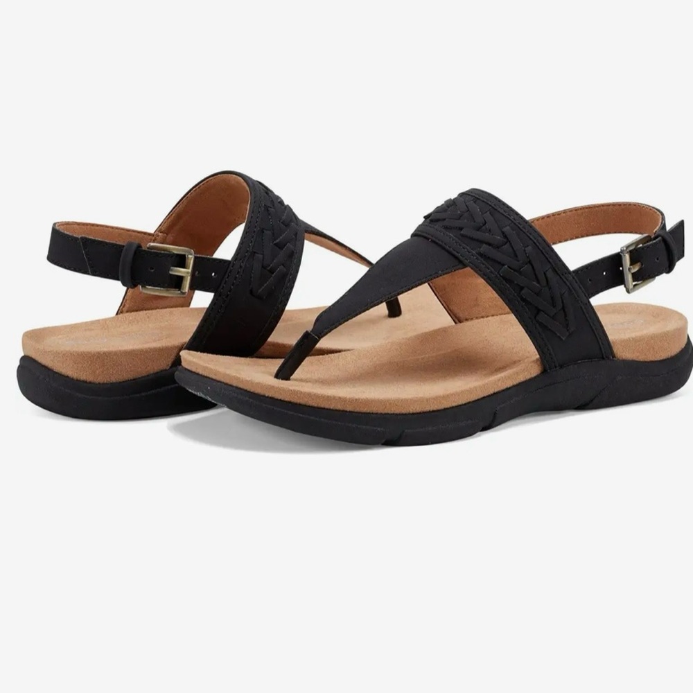 Easy Spirit SE Monte3 Blk Sandals Size 5M- Brand new never worn!